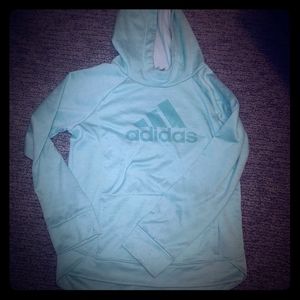 Baby Blue adidas hoodie